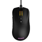 Mouse Gamer PCYes Gaius 12400 DPI RGB 6 Botões Preto