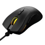 Mouse Gamer PCYes Gaius 12400 DPI RGB 6 Botões Preto
