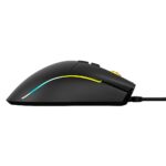 Mouse Gamer PCYes Valus 12400 DPI RGB 8 Botões Preto USB