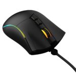 Mouse Gamer PCYes Valus 12400 DPI RGB 8 Botões Preto USB