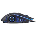 Mouse Gamer Vinik Galatica 2400 DPI LED Azul com Cabo USB 1.8 Metros
