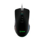 Mouse Gamer Xzone GMF-01 RGB 4800 DPI com 7 Botões e Ajuste de Sensibilidade