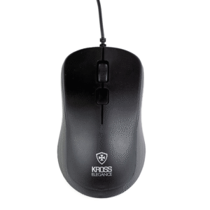 Mouse Óptico USB Kross Elegance 1000 DPI Preto Ke M095