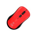Mouse Sem Fio Kross USB 1600 DPI Vermelho KE M218