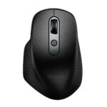 Mouse Sem Fio Recarregável PCYES EX-100 Bluetooth e Wireless 2.4GHz – Dual Mode, Silencioso, Preto
