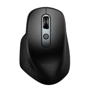 Mouse Sem Fio Recarregável PCYES EX-100 Bluetooth e Wireless 2.4GHz – Dual Mode, Silencioso, Preto