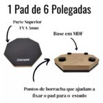 Pad de Estudo Profissional Liverpool 6 Polegadas com Superfície EVA
