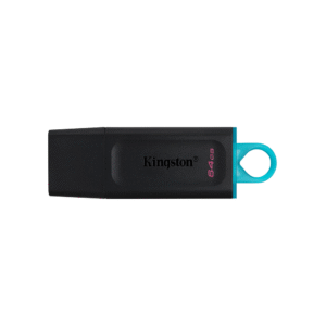Pendrive Kingston DataTraveler Exodia 64GB USB 3.2 Preto e Azul