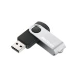 Pendrive Multilaser Twist2 64GB Preto e Prata (PD590)