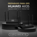 Roteador Huawei EasyMesh AX3000 WiFi 6 Plus Dual Band 3000Mbps
