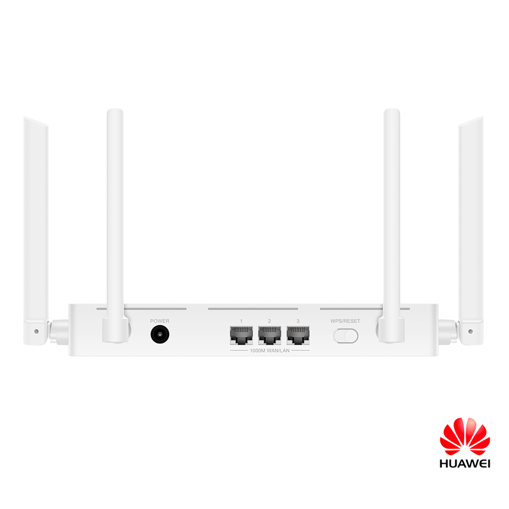 Roteador Huawei WS7001 AX2 WiFi 6 Dual Band Mesh 1500 Mbps Branco