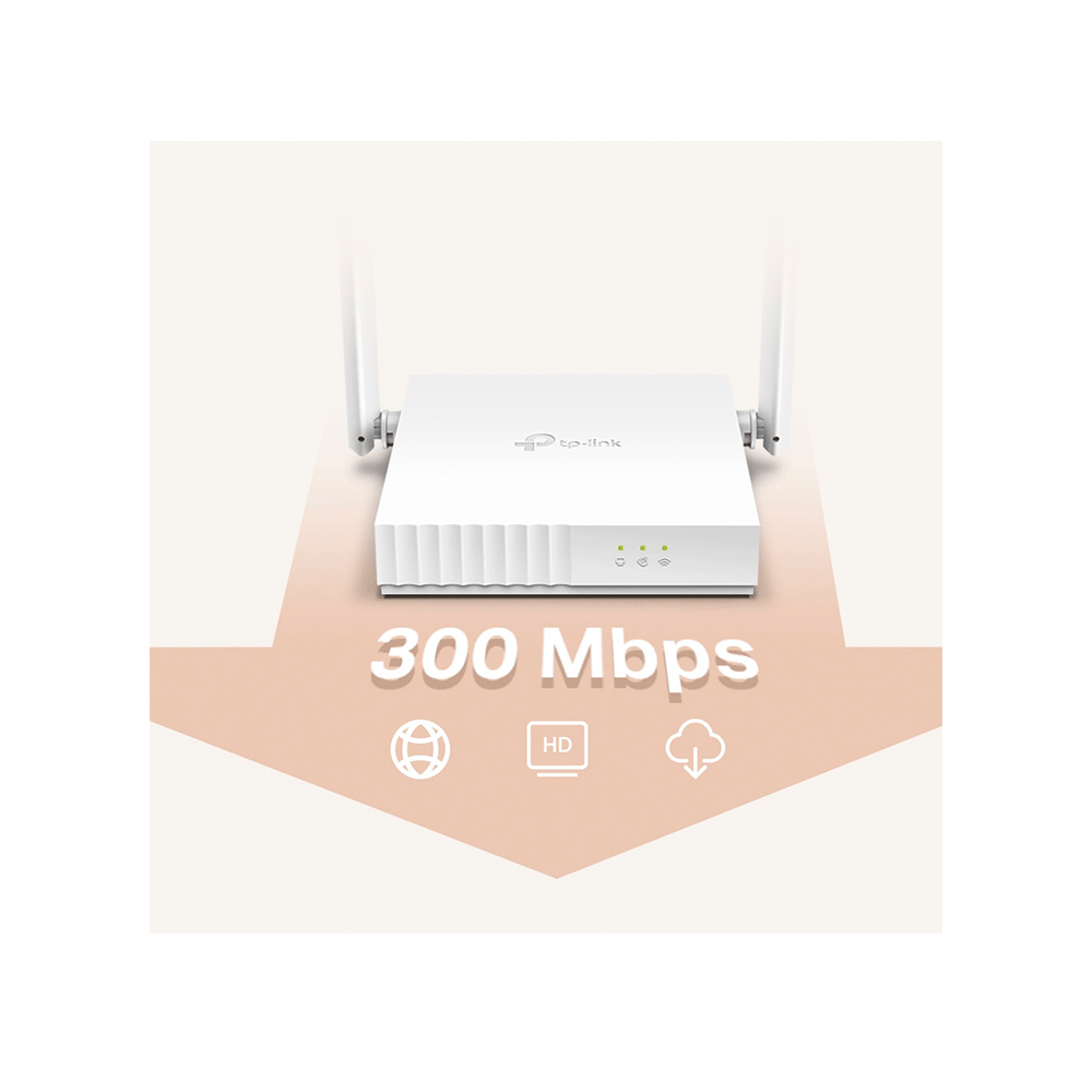 Roteador Wireless TP-Link TL-WR829N N 300Mbps Multi-Modo 2.4GHz com 2 Antenas Fixas