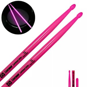 Baqueta Para Bateria Luminous Fiber Neon Pink 7a Liverpool