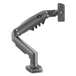 Suporte de Mesa ELG F80N para Monitor ou TV de 17″ a 35″ com Braço Articulado e Pistão a Gás – VESA 75x75 100x100