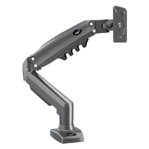 Suporte de Mesa ELG F80N para Monitor ou TV de 17″ a 35″ com Braço Articulado e Pistão a Gás – VESA 75x75 100x100