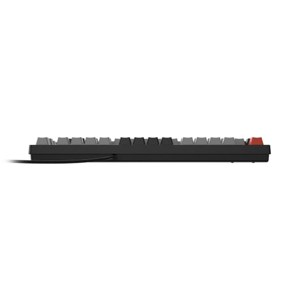 Teclado Mecânico Gamer 75% Pcyes Kirin Black Vulcan Switch Blue Rainbow RGB