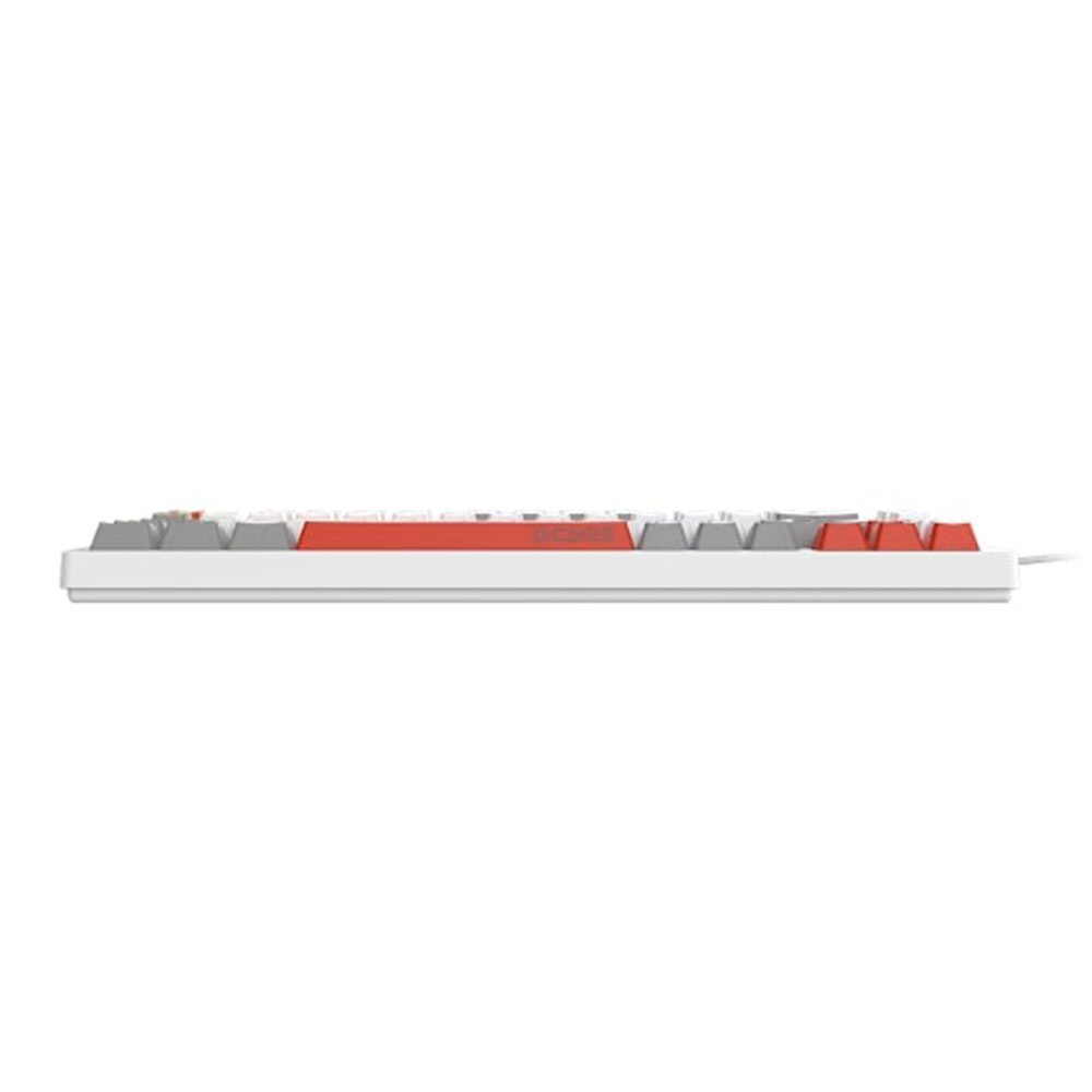 Teclado Mecânico Pcyes Kirin White Ghost RGB Switch QWERTY ABNT2