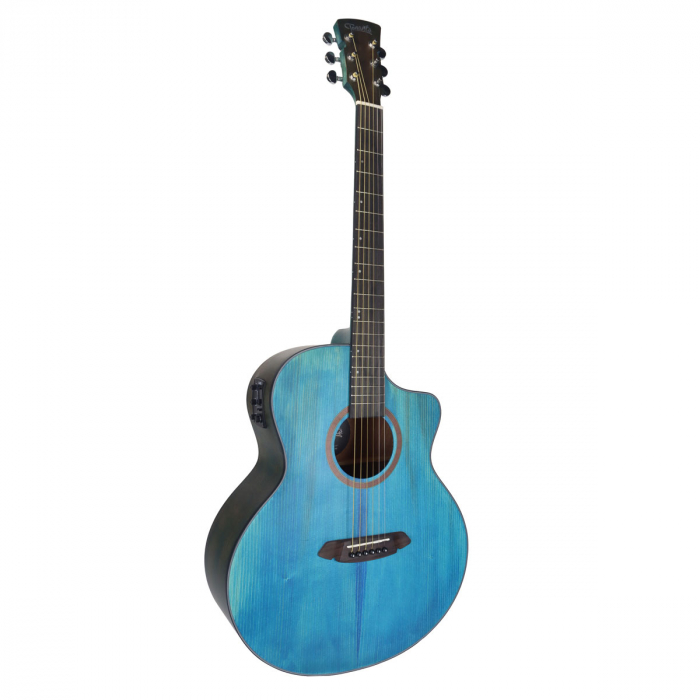 Violão Elétrico Tonante Aço 40'' Azul Fosco VGAC1954BW40