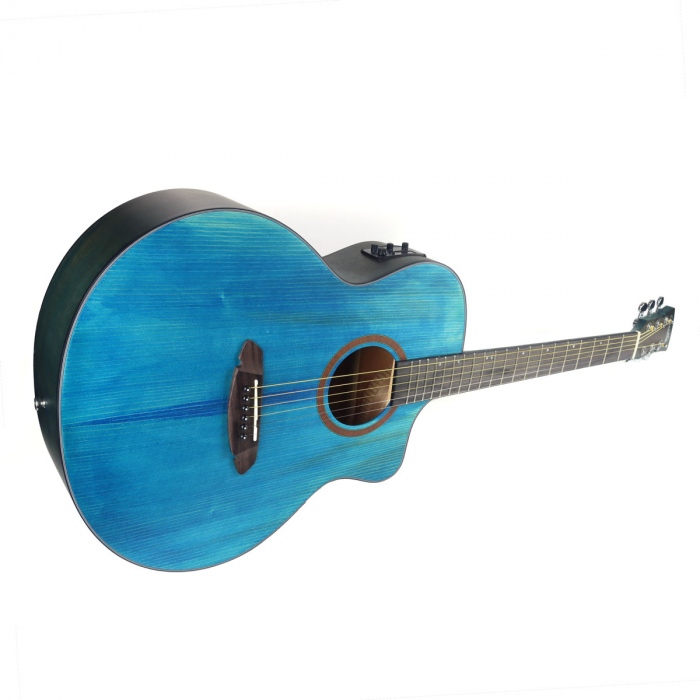 Violão Elétrico Tonante Aço 40'' Azul Fosco VGAC1954BW40