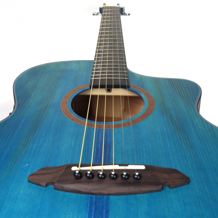 Violão Elétrico Tonante Aço 40'' Azul Fosco VGAC1954BW40
