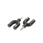 Adaptador Kross Audio CBS0106 Pc Fone Mic 2 P2 Para P3