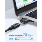 Adaptador Otg Ugreen,usb-c Fêmea Para Usb-a Macho Us701