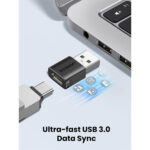 Adaptador Otg Ugreen,usb-c Fêmea Para Usb-a Macho Us701