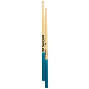 Baquetas Bateria Liverpool Blue Water Ponta Madeira 5a