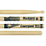 Baqueta Bateria Liverpool American Hickory 7a Ponta Madeira