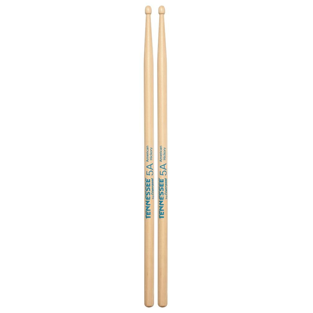 Baqueta Bateria Liverpool Tennessee Hickory 5a Ponta Madeira