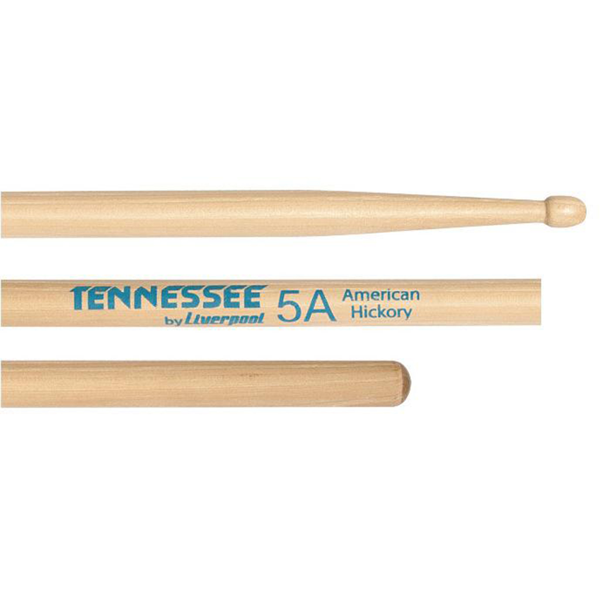 Baqueta Bateria Liverpool Tennessee Hickory 5a Ponta Madeira