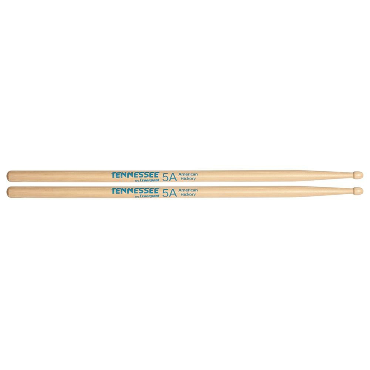 Baqueta Bateria Liverpool Tennessee Hickory 5a Ponta Madeira