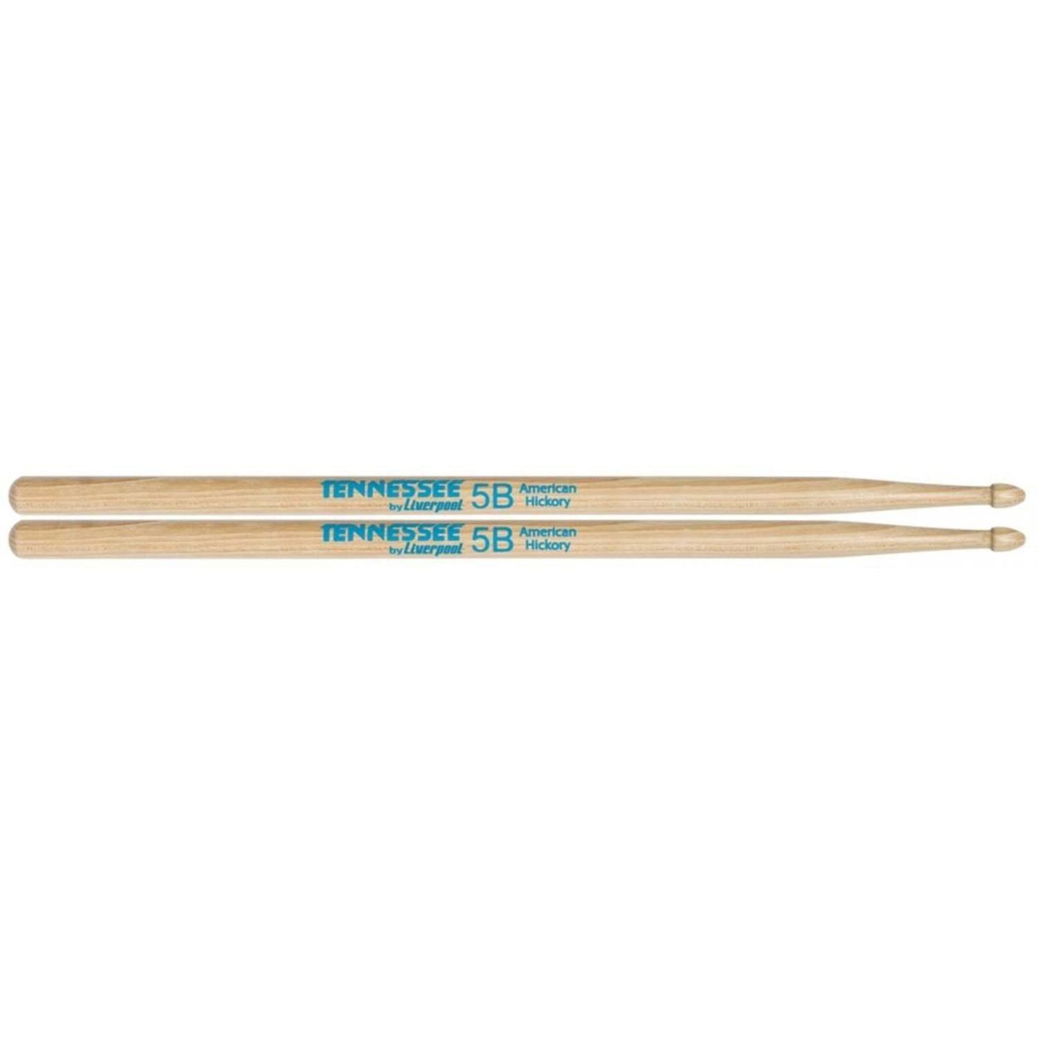 Baqueta Bateria Liverpool Tennessee Hickory 5b Ponta Madeira