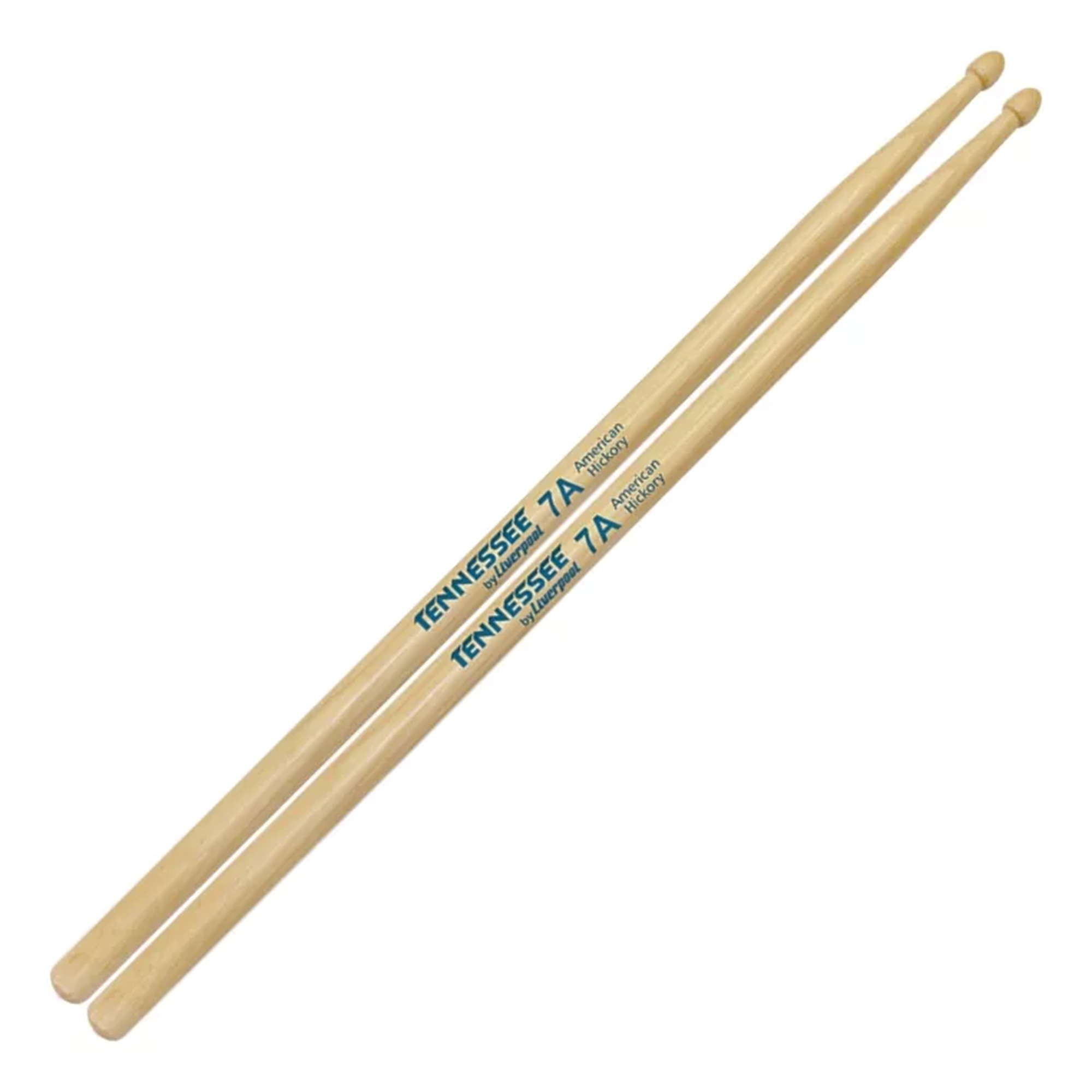 Baqueta Bateria Liverpool Tennessee Hickory 7a Ponta Madeira