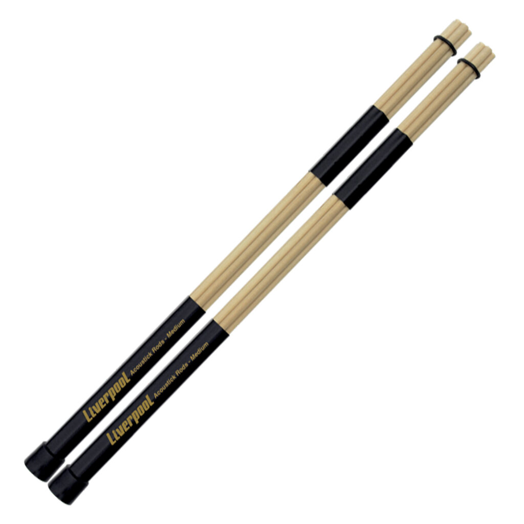 Baqueta Liverpool Acoustic Rods Medium Par Rd 155 Marfim