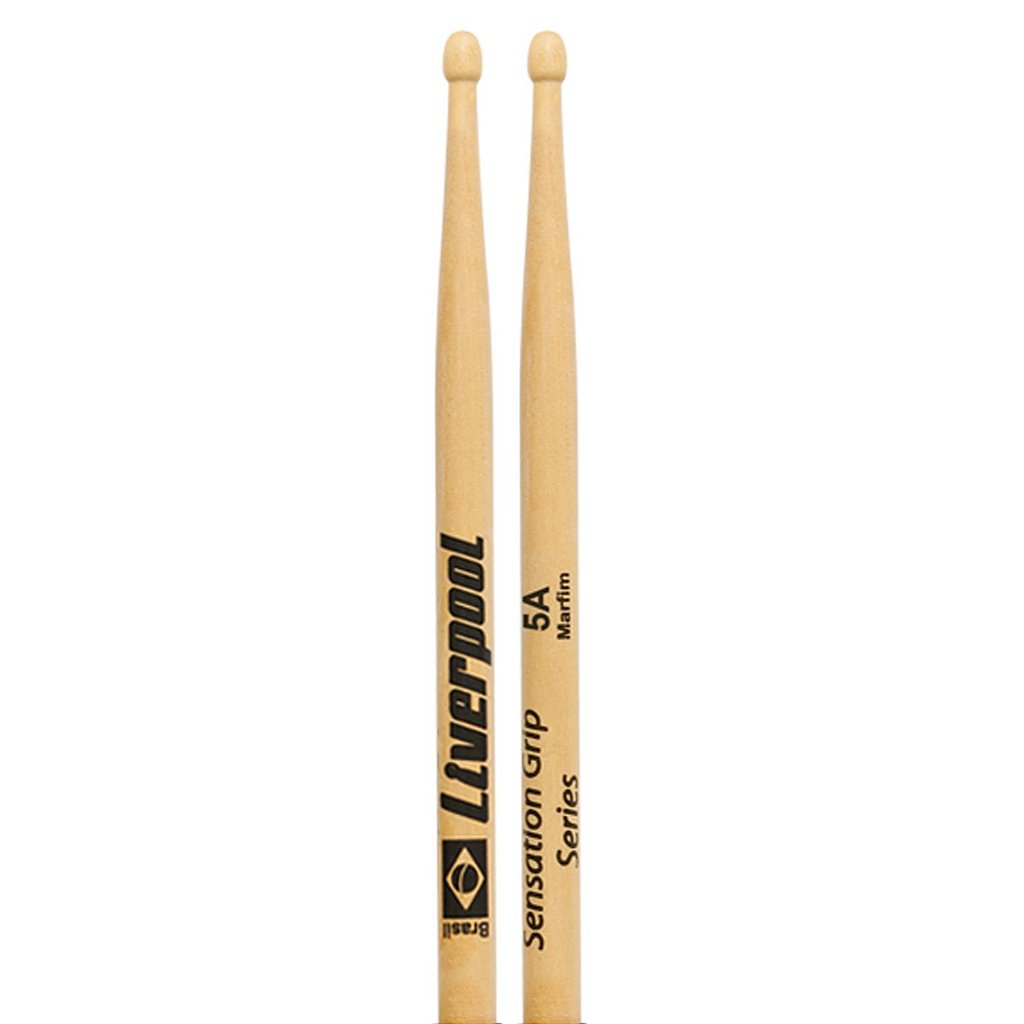 Baqueta De Madeira Liverpool Eva5am Sensation Grip Series 5a