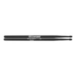 Baquetas Bateria Liverpool Black Fiber Stick 7a Fibra