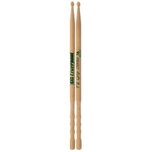 Baquetas Bateria Liverpool Fit Grip Series 7a Ponta De Madeira