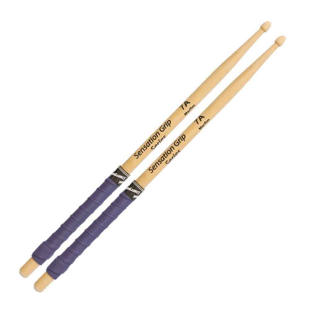 Baquetas Bateria Madeira Liverpool Eva7am Sensation Grip Series 7a
