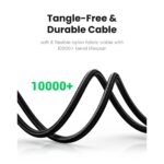 Cabo De Áudio Auxiliar Ugreen P2/p2 Av1112 1m Preto