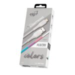 Cabo ELG L812w Usb Para iPhone 1,2m 2.4a 12w Rápido Branco