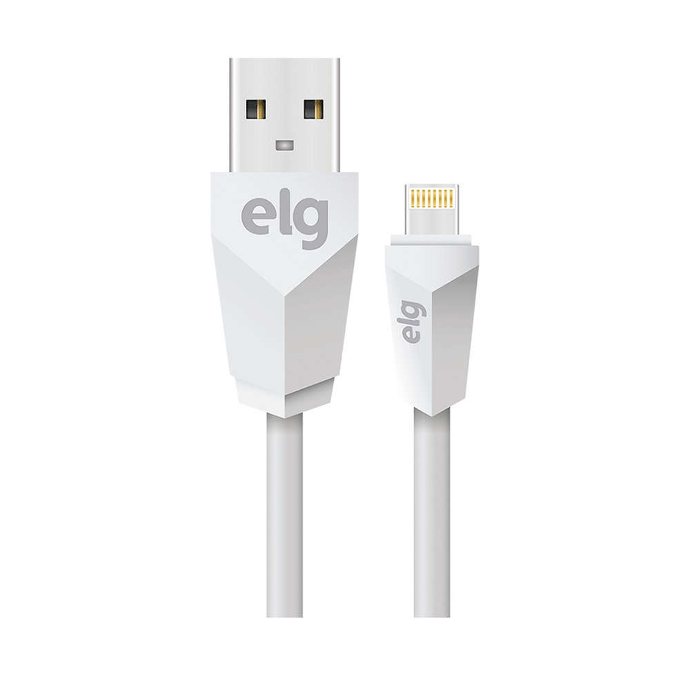 Cabo ELG L820 Usb Recarga Lightning Compatível iPhone 2 Mts