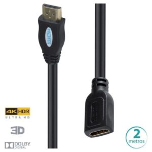 Cabo Extensor Hdmi 4k Hdr 2.0 Com Filtro 2 Metros - Vinik
