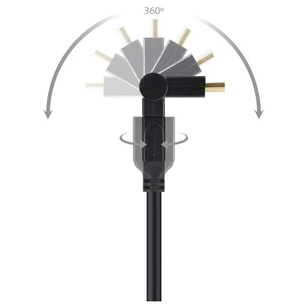 Cabo Hdmi 2.0 4k Vinik Conect 360 2m H20b360-2