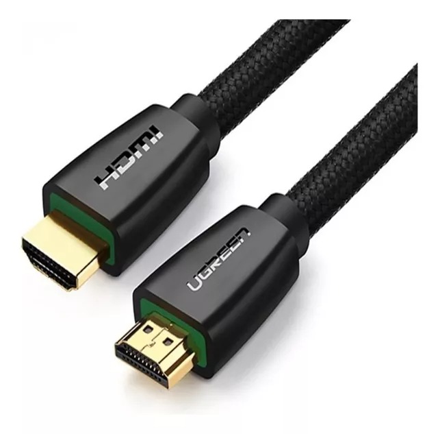 cabo-hdmi-ugreen-2-0-4k-60hz-3d-hdr-nylon-reforcado-2m