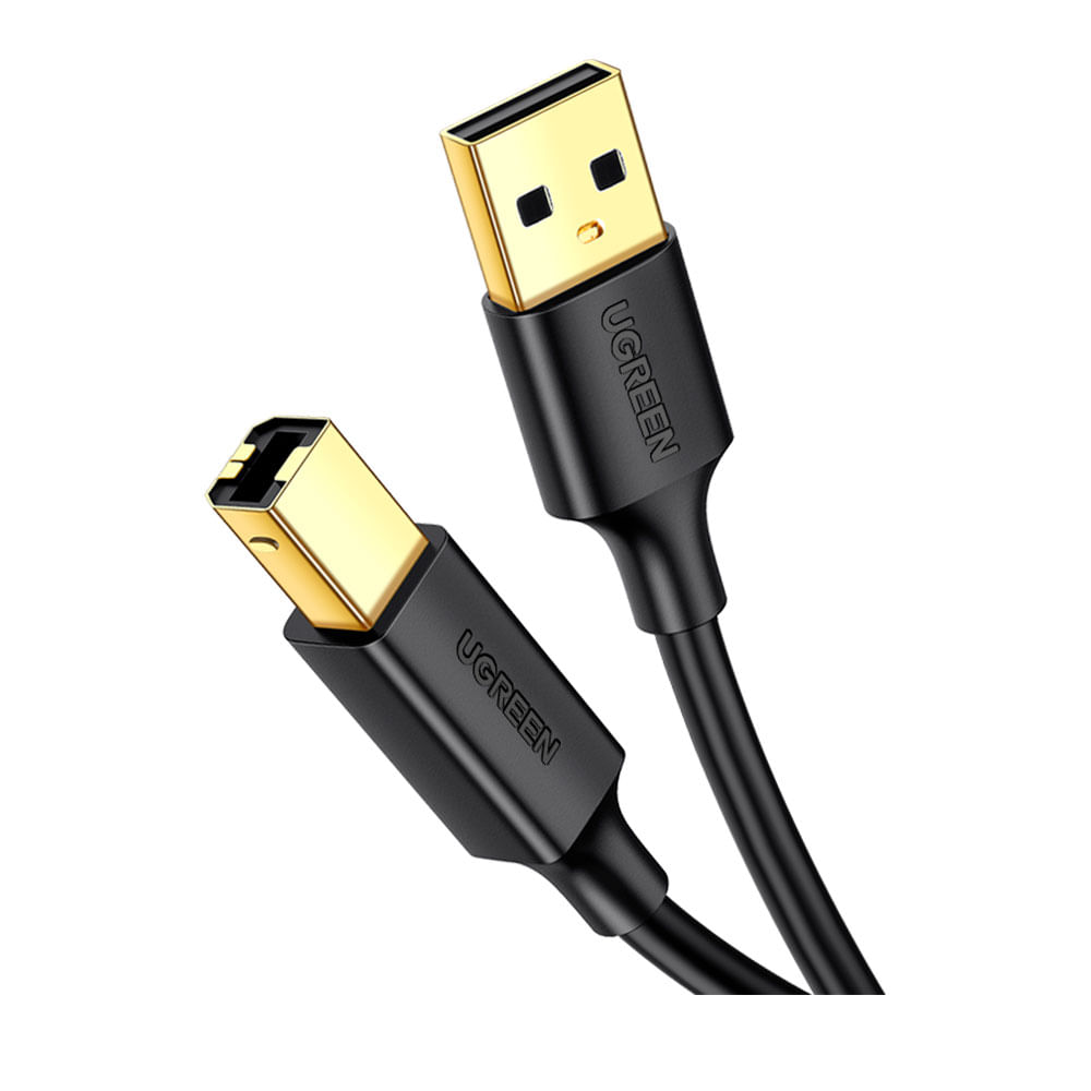Cabo Impressora Usb 2.0 Ugreen Tipo A Para Tipo B 1.5 metro