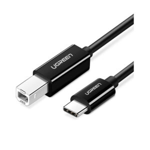 Cabo Impressora Ugreen Usb C P/usb B Macho 1mt Us241 Preto