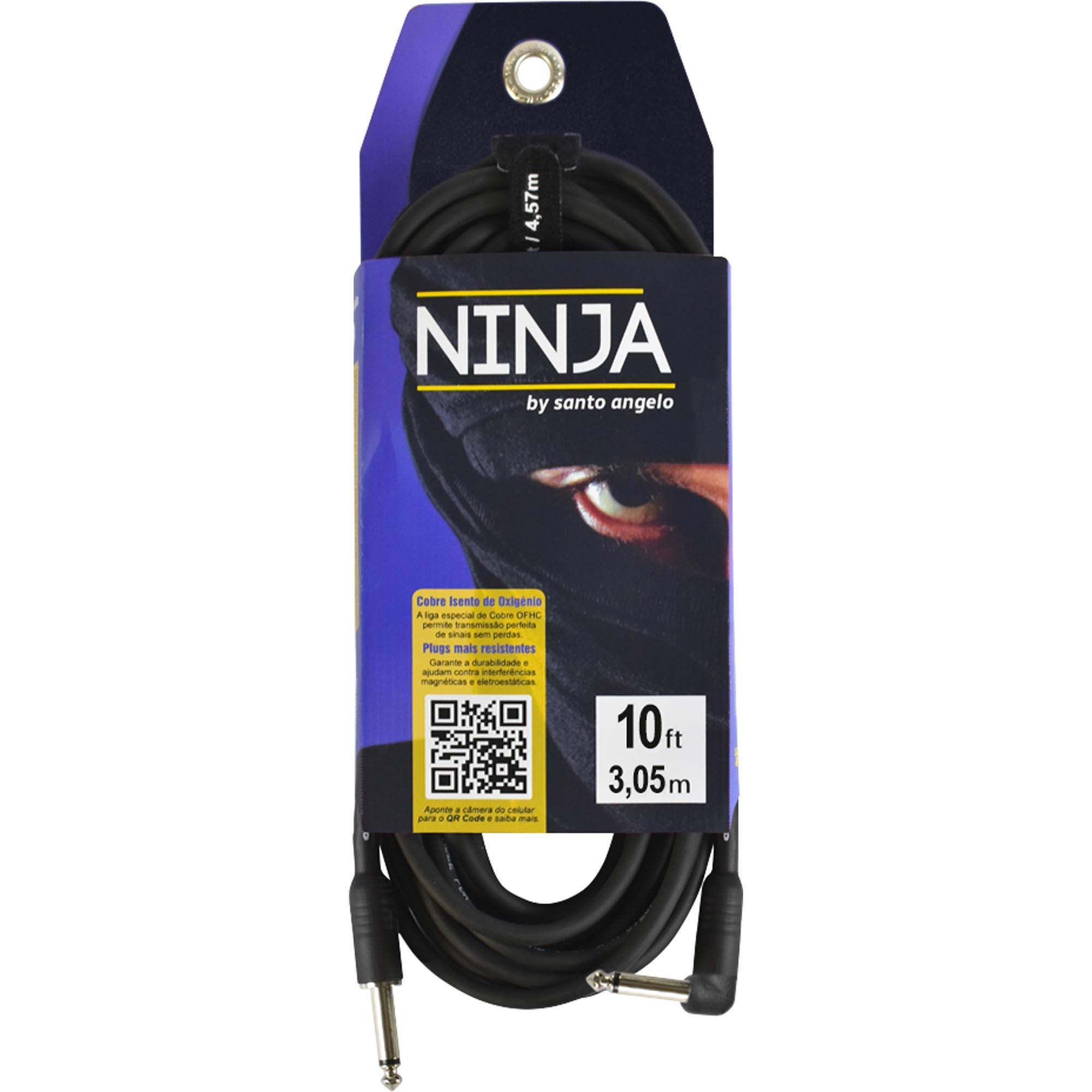 Cabo Santo Angelo Ninja L 3,05m Guitarra Baixo Violão
