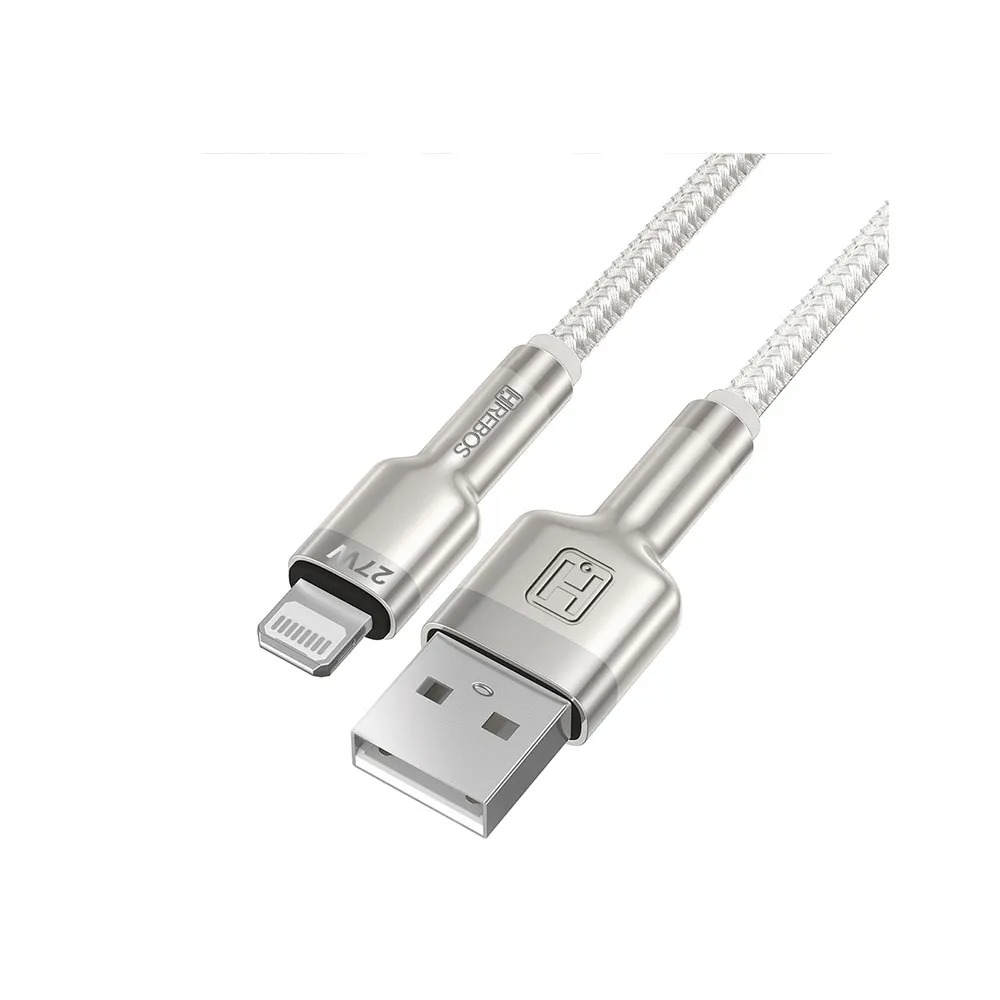 Cabo Smartphone Hrebos Cb-251i Usb-a Para Ligth 1 Metro