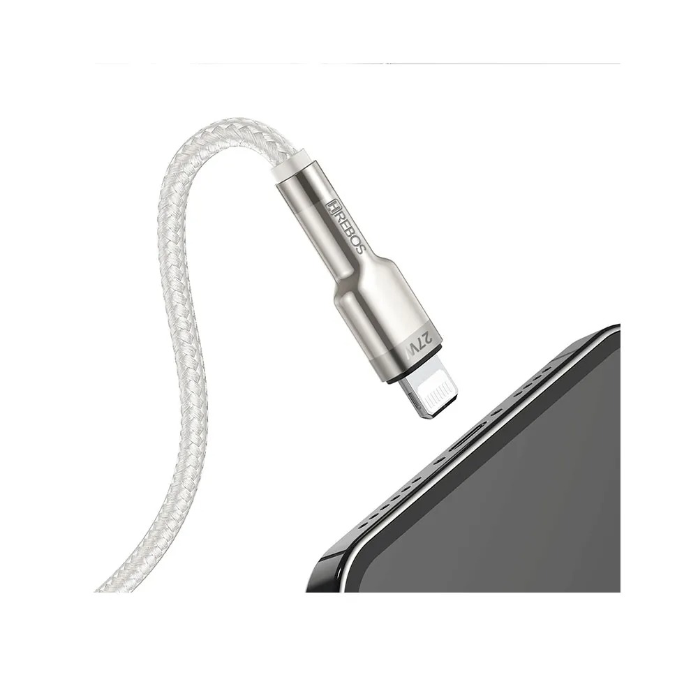 Cabo Smartphone Hrebos Cb-251i Usb-a Para Ligth 1 Metro